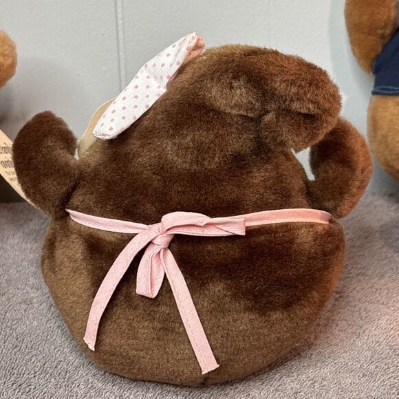 3 Vintage 1984 Nestle Plush Chocolate Chips Milky, Lil Bits, Scotchy With Tags - Picture 7 of 10